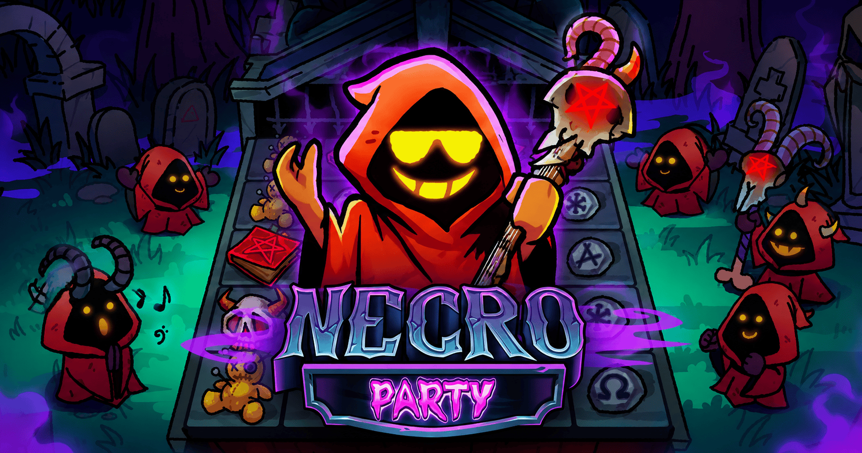 Necro Party Slot Demo by 7Rings slot cover image