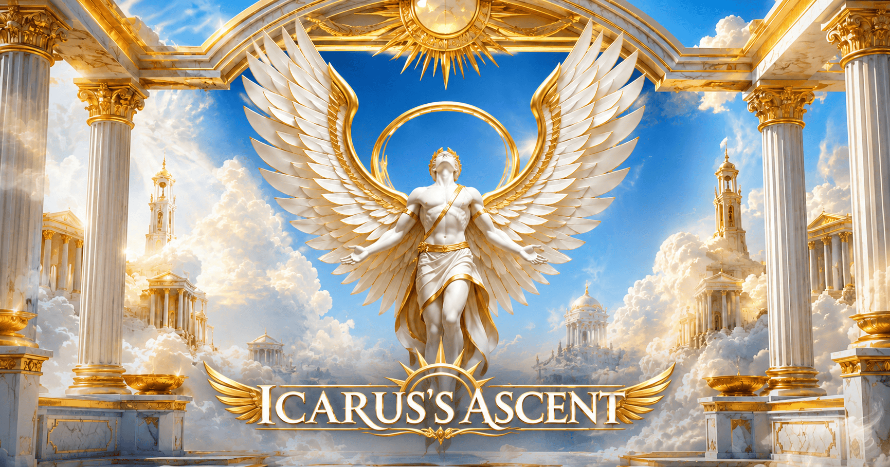 Icarus’s Ascent Slot Demo by Aether Games slot cover image
