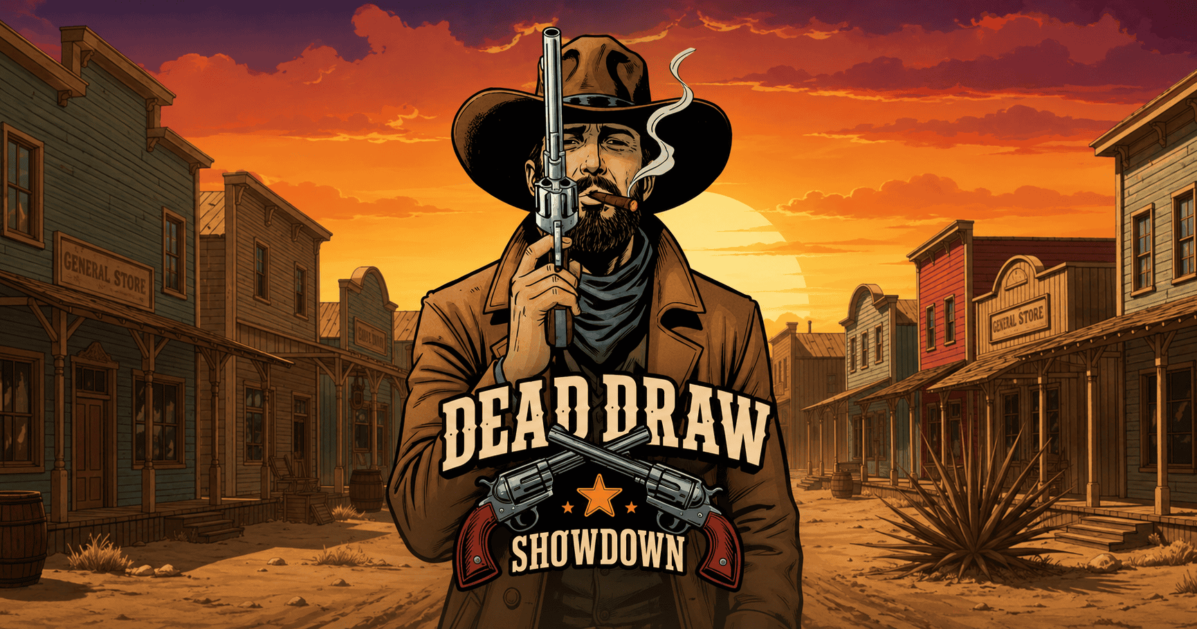 Dead Draw: Showdown Slot Demo by AFK Games slot cover image