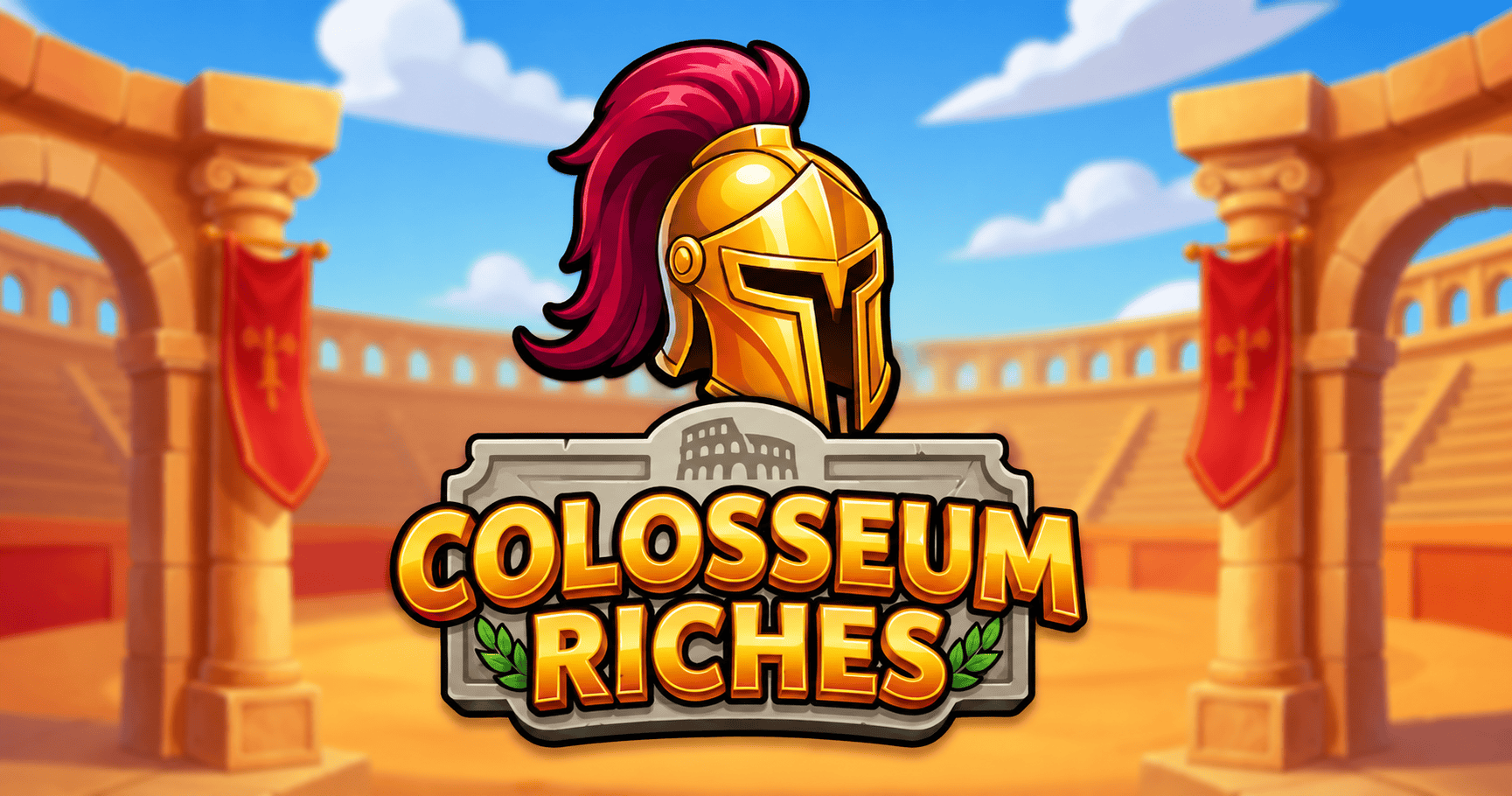 Colosseum Riches Slot Demo by Alpha Male Gaming slot cover image