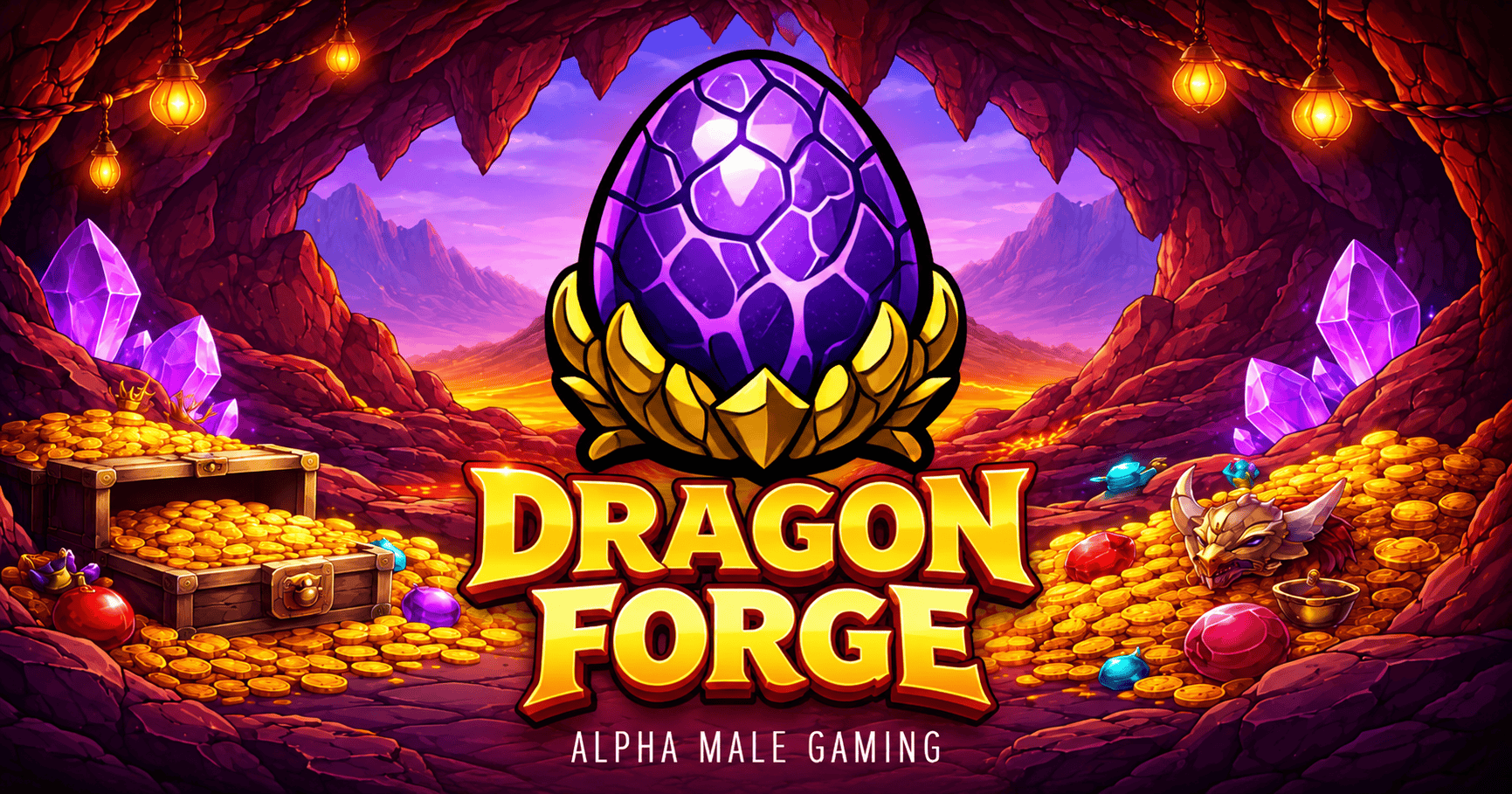 Dragon Forge Slot Demo by Alpha Male Gaming slot cover image