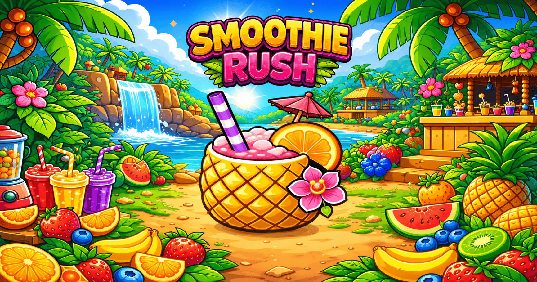 Smoothie Rush Slot Demo by Alpha Male Gaming slot cover image