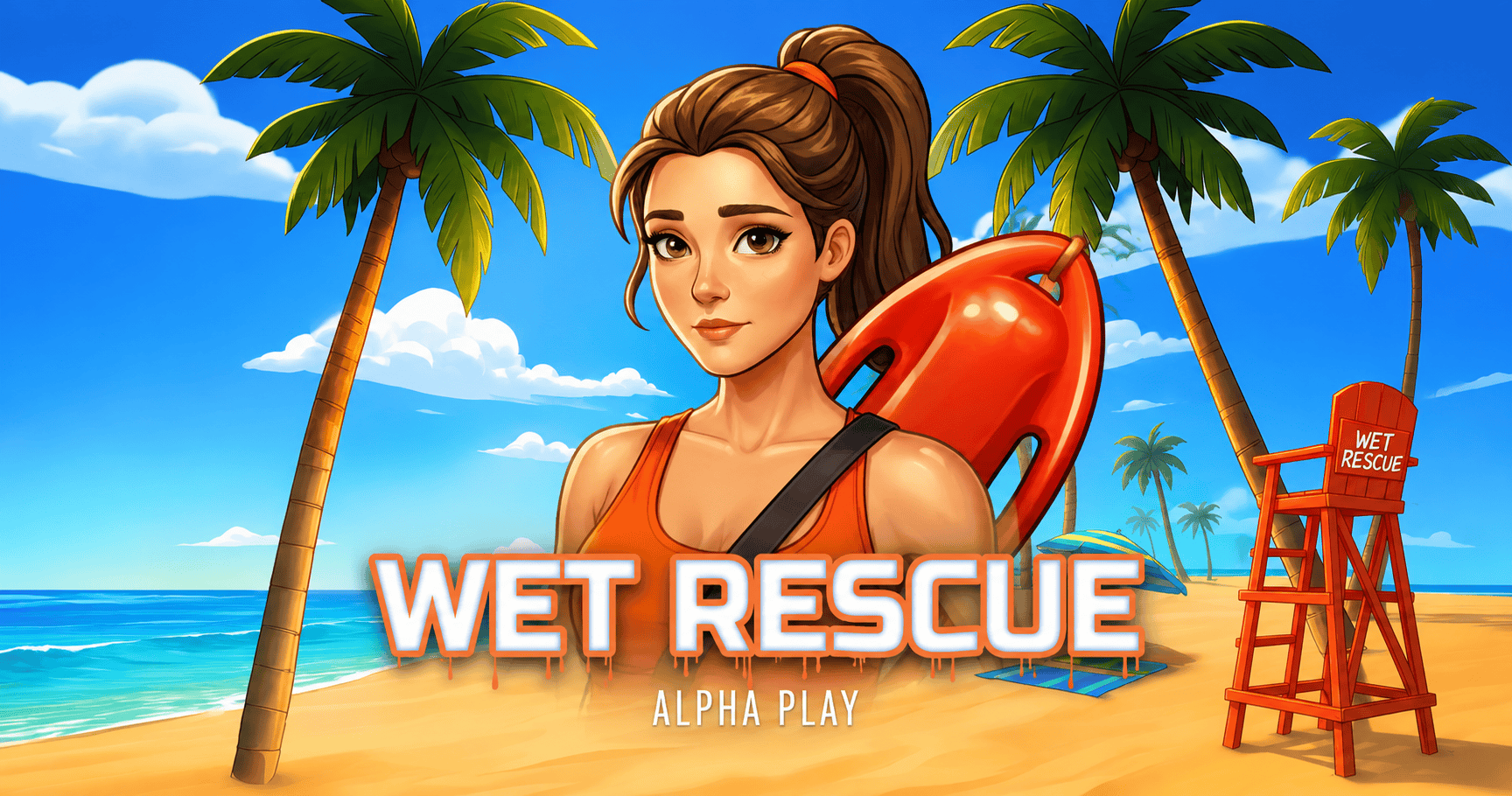 Wet Rescue Slot Demo by Alpha Play slot cover image