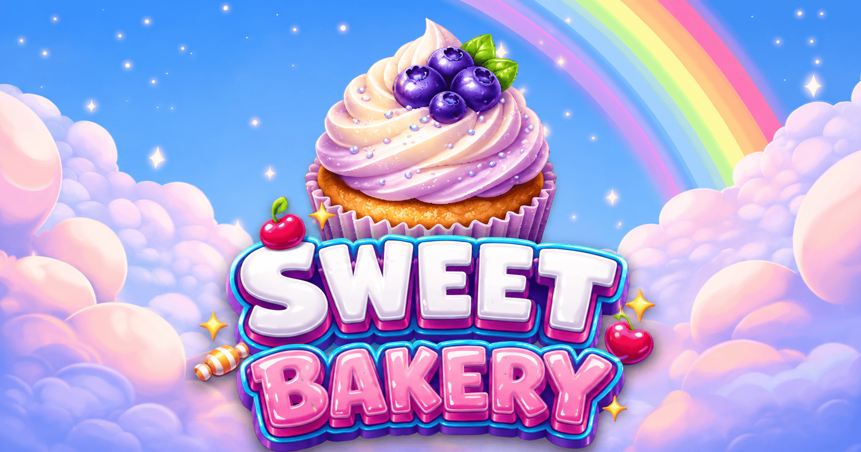 Sweet Bakery Cluster Pays Slot Demo by Anvilreel Studio slot cover image