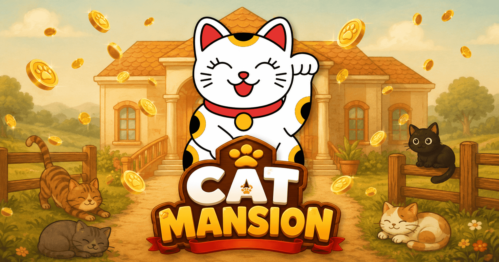 Cat Mansion Slot Demo by Arcane Aces slot cover image