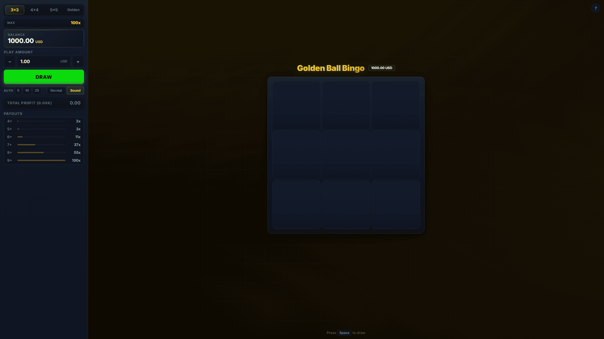 Golden Ball Bingo slot gameplay reels