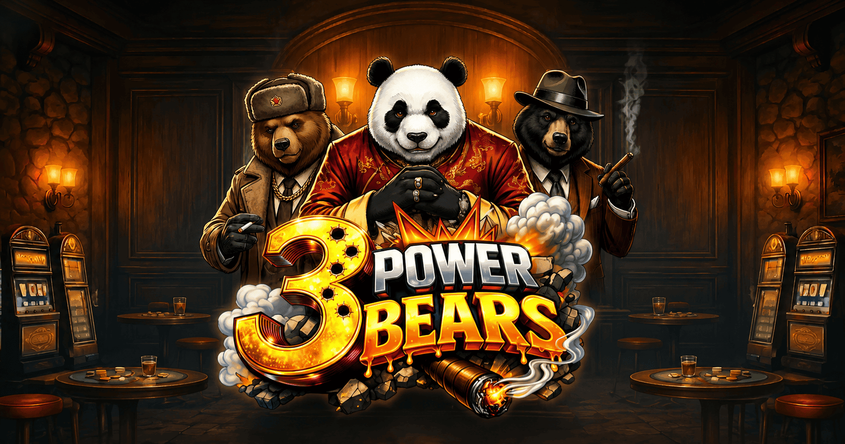 3 Power Bears Slot Demo by AvatarUX slot cover image