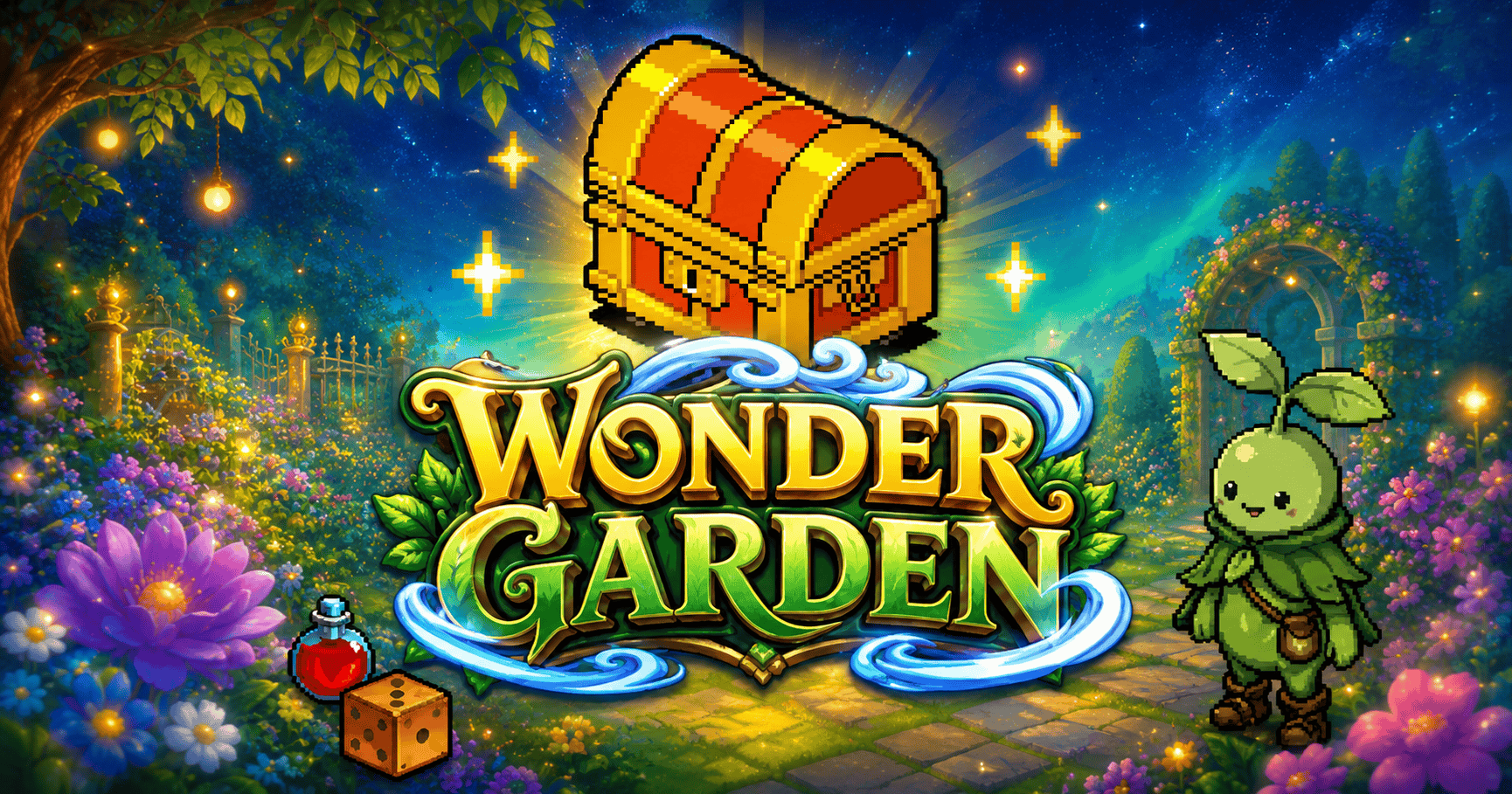 Wonder Garden Slot Demo by Axiom Gaming slot cover image