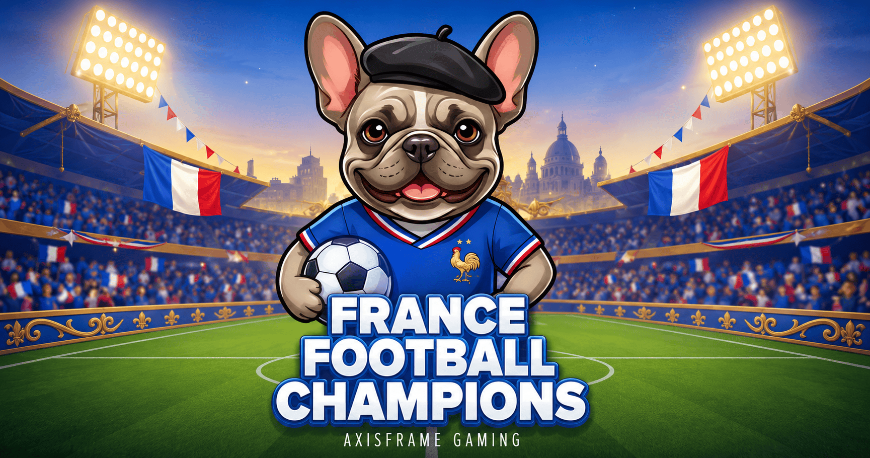 France Football Champions Slot Demo by Axisframe Gaming slot cover image