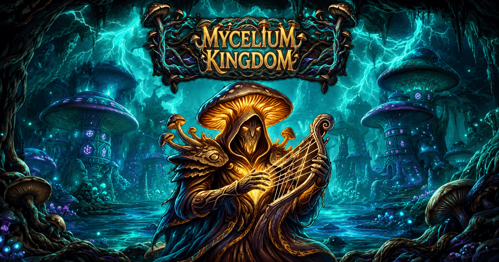 Mycelium Kingdom Slot Demo by AxisFrame Gaming slot cover image