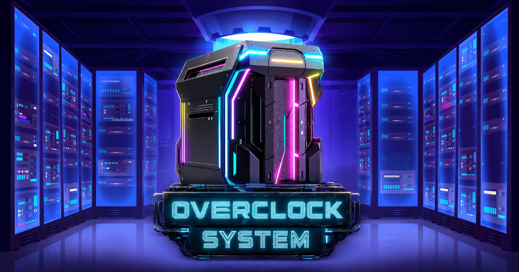 Overclock System Slot Demo by AxisFrame Gaming slot cover image