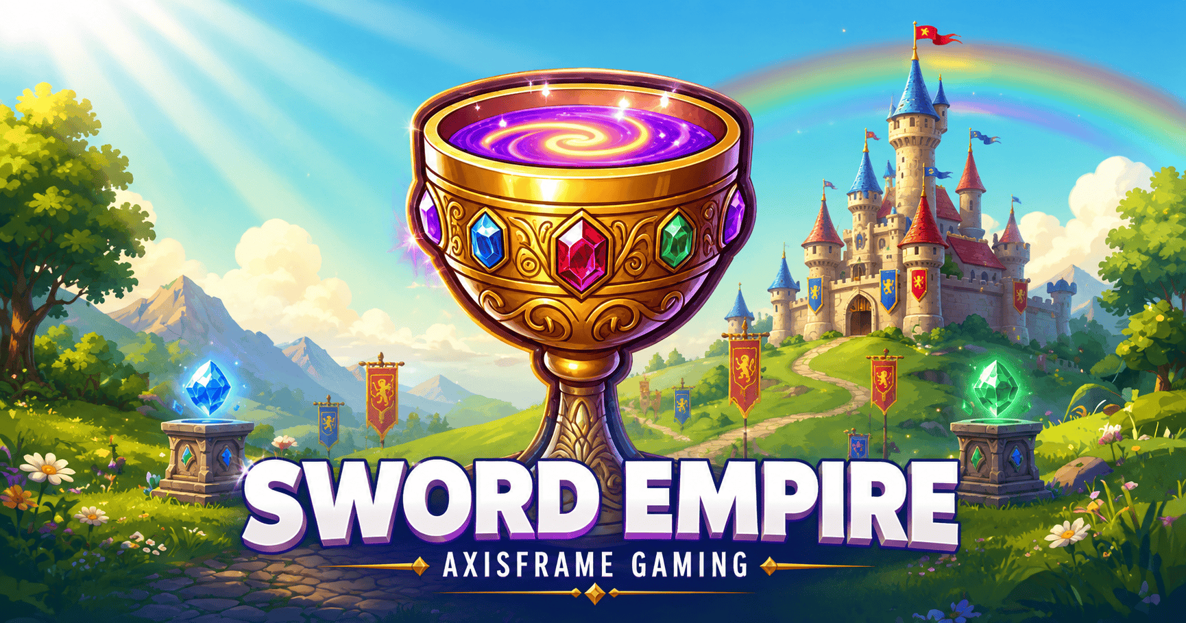 Sword Empire Slot Demo by AxisFrame Gaming slot cover image