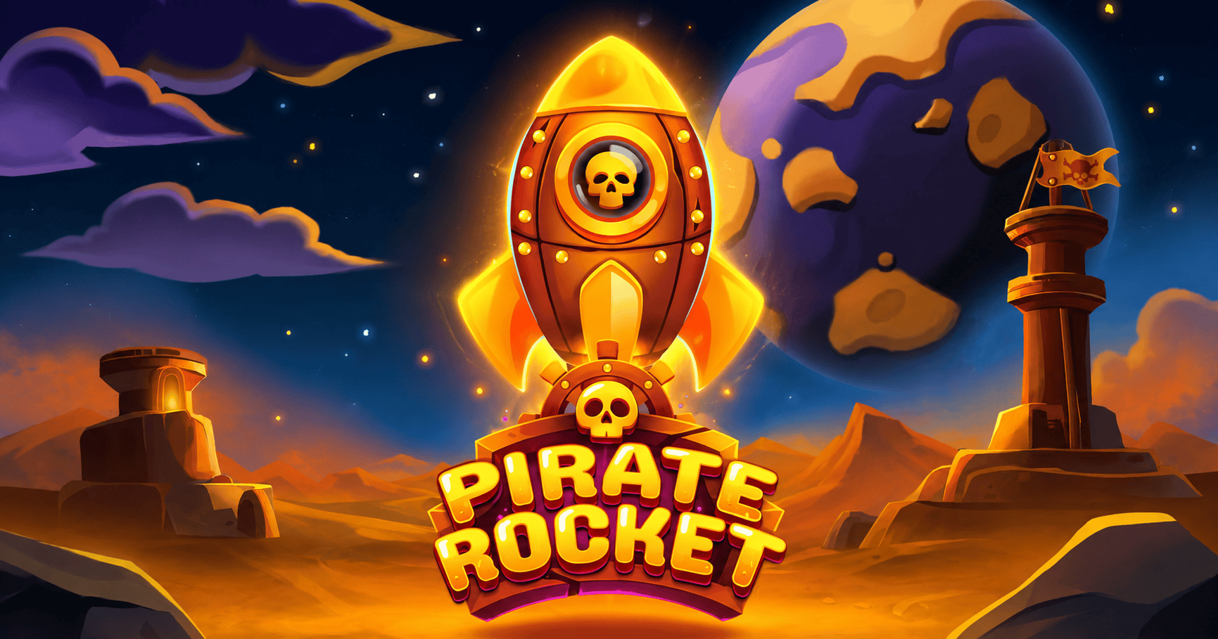 Pirate Rocket Slot Demo by Backseat Gaming slot cover image