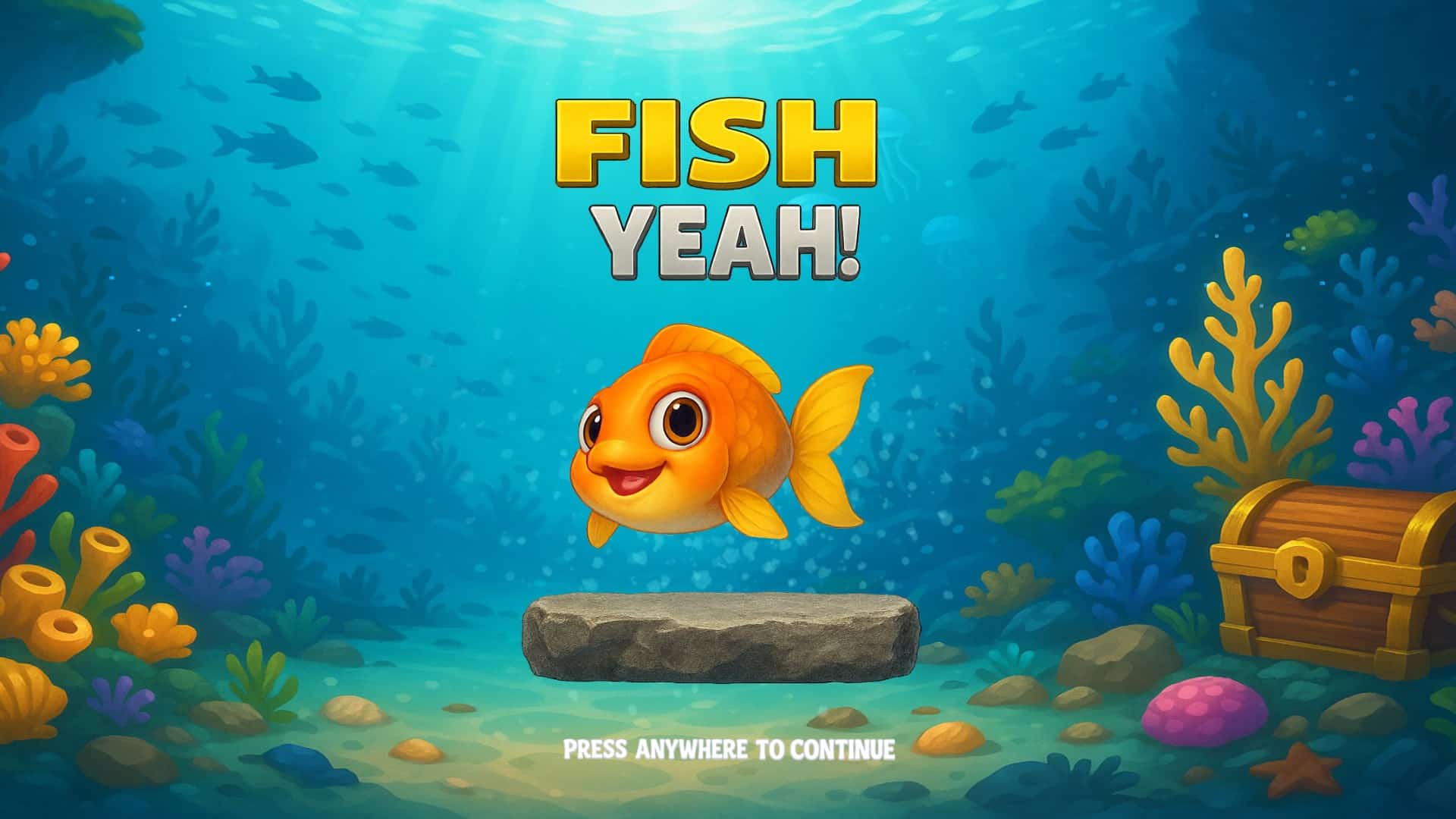 Fish Yeah! slot intro screen
