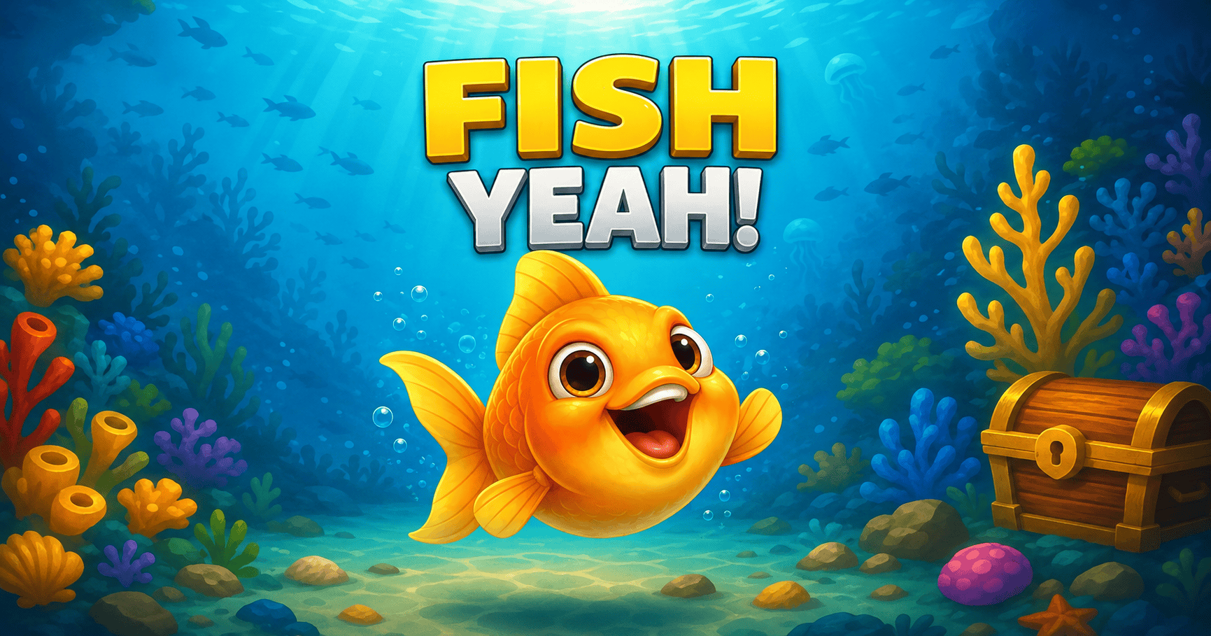Fish Yeah! Slot Demo by Bacon Bits slot cover image