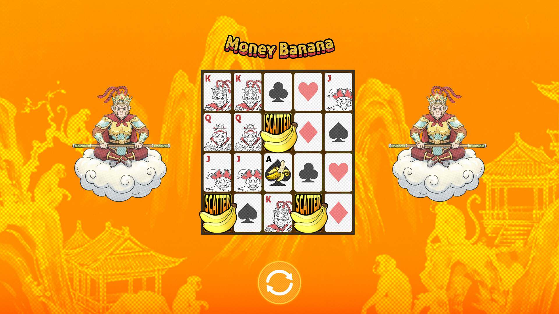 Money Banana slot gameplay reels