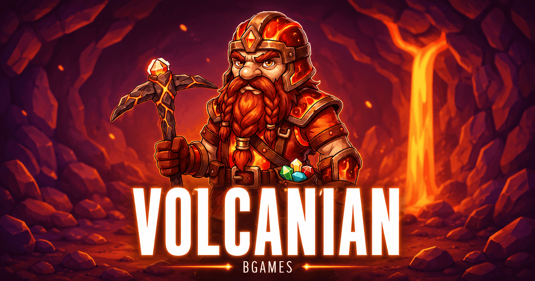 Volcanian Slot Demo by Bgames slot cover image
