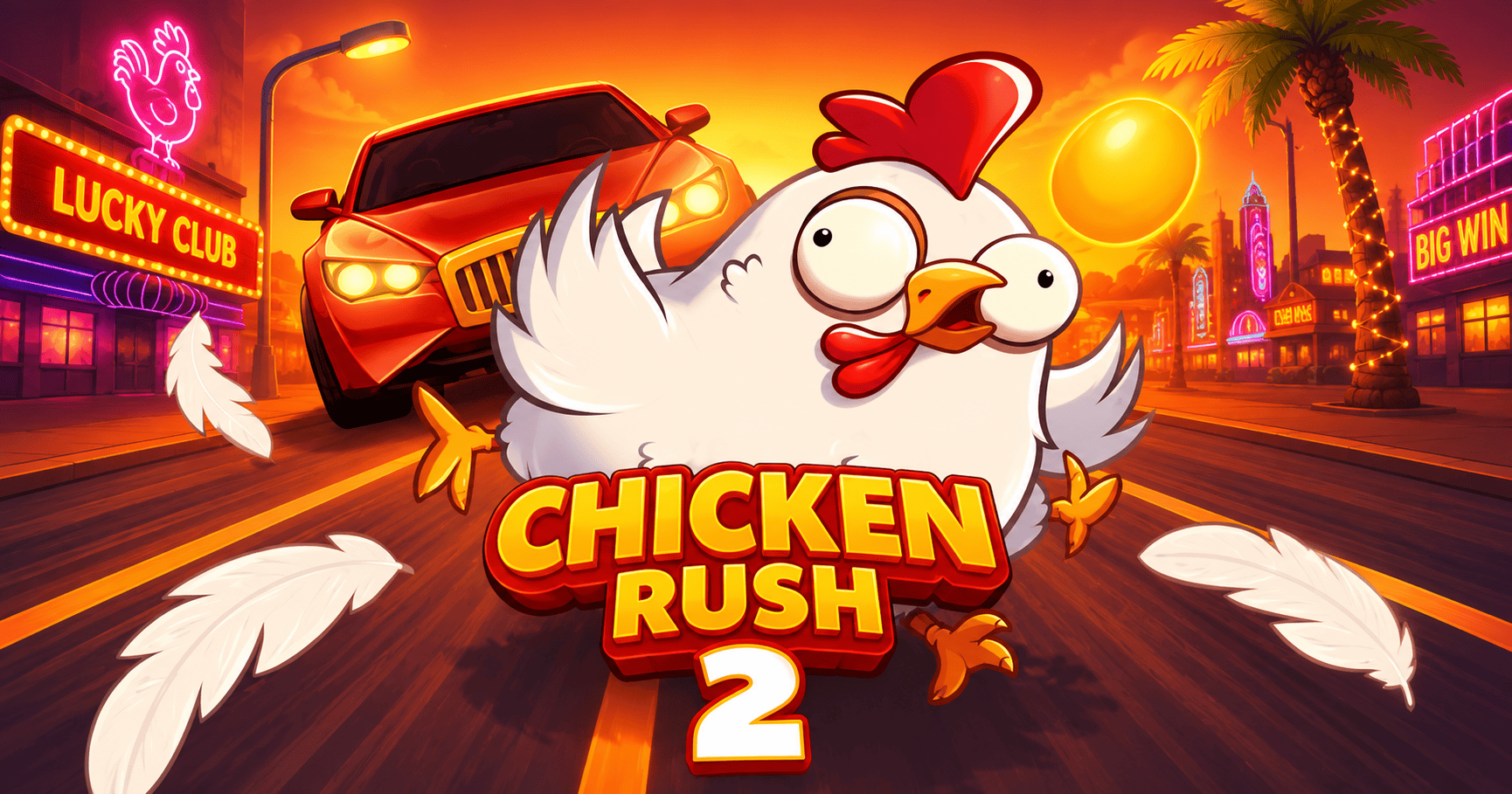 Chicken Rush 2 Slot Demo by BGaming slot cover image