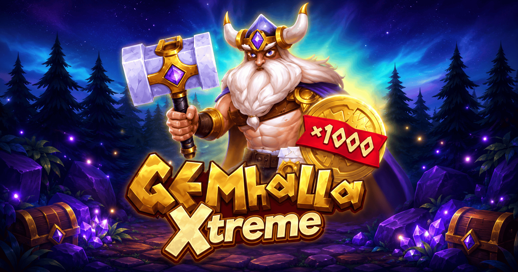 Gemhalla Xtreme Slot Demo by BGaming slot cover image
