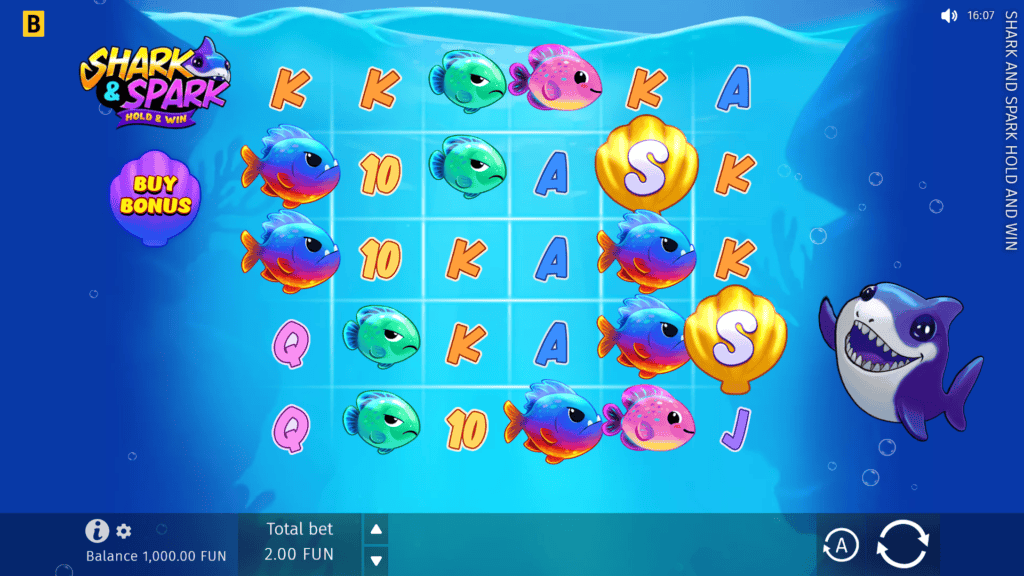 Bgaming shark and spark game preview