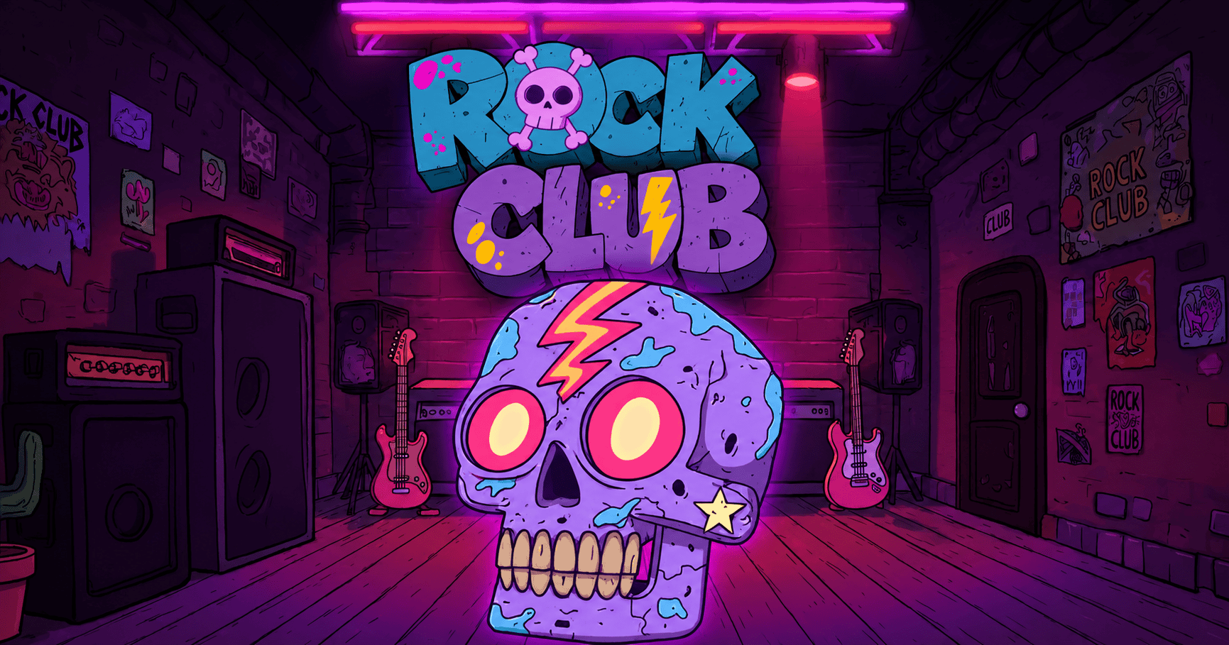 Rock Club Slot Demo by Blackbox Studios slot cover image