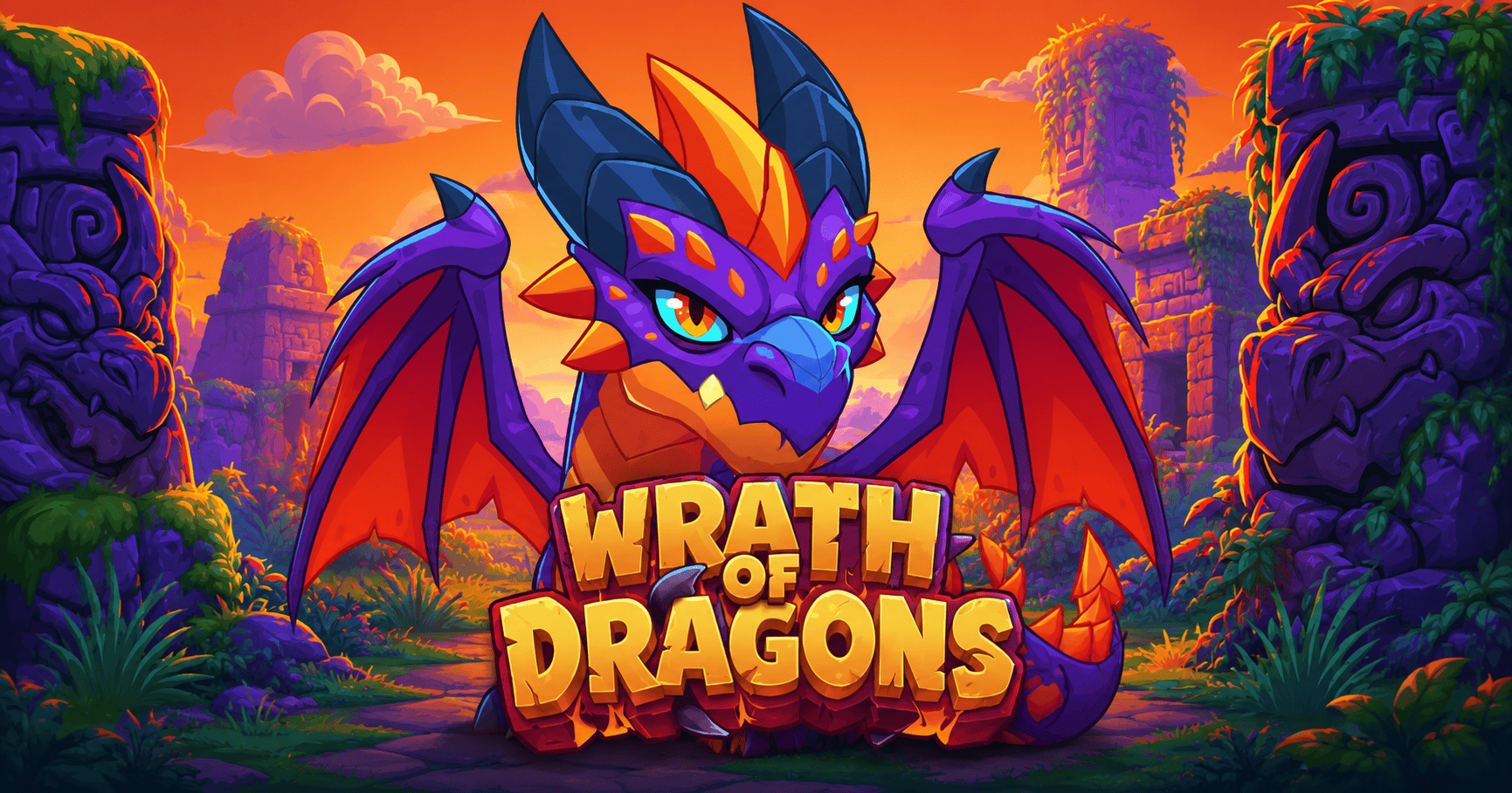 Wrath of Dragons Slot Demo by Blackbox Studios slot cover image