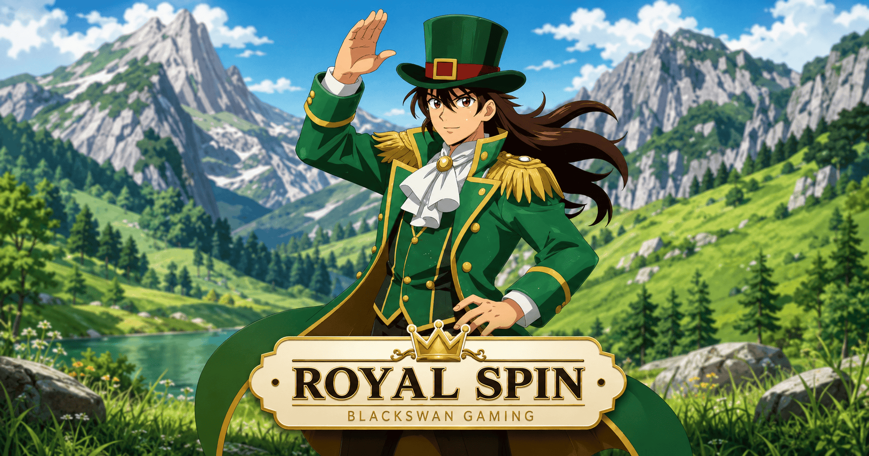 Royal Spin Slot Demo by Blackswan slot cover image