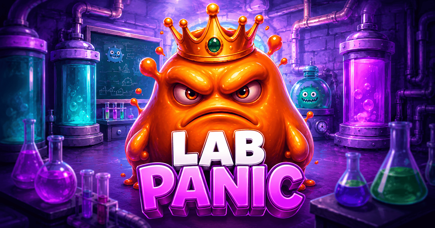 Lab Panic Slot Demo by Blitz slot cover image