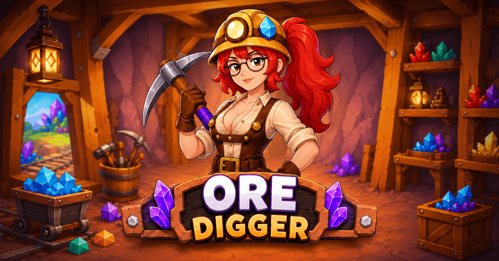 Ore Digger Slot Demo by Blitz slot cover image