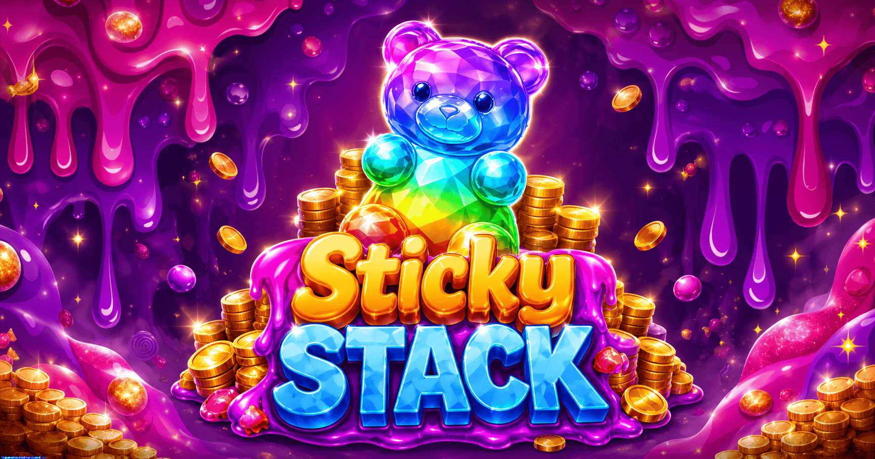 Sticky stack Slot Demo by Bluejay Studios slot cover image