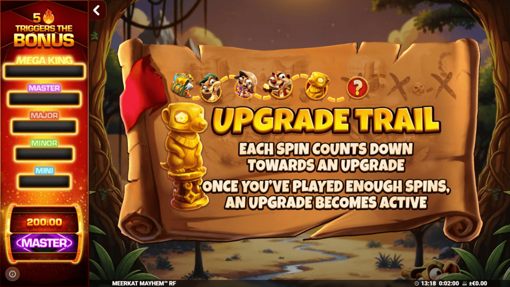 Blueprint gaming meerkat mayhem intro screen