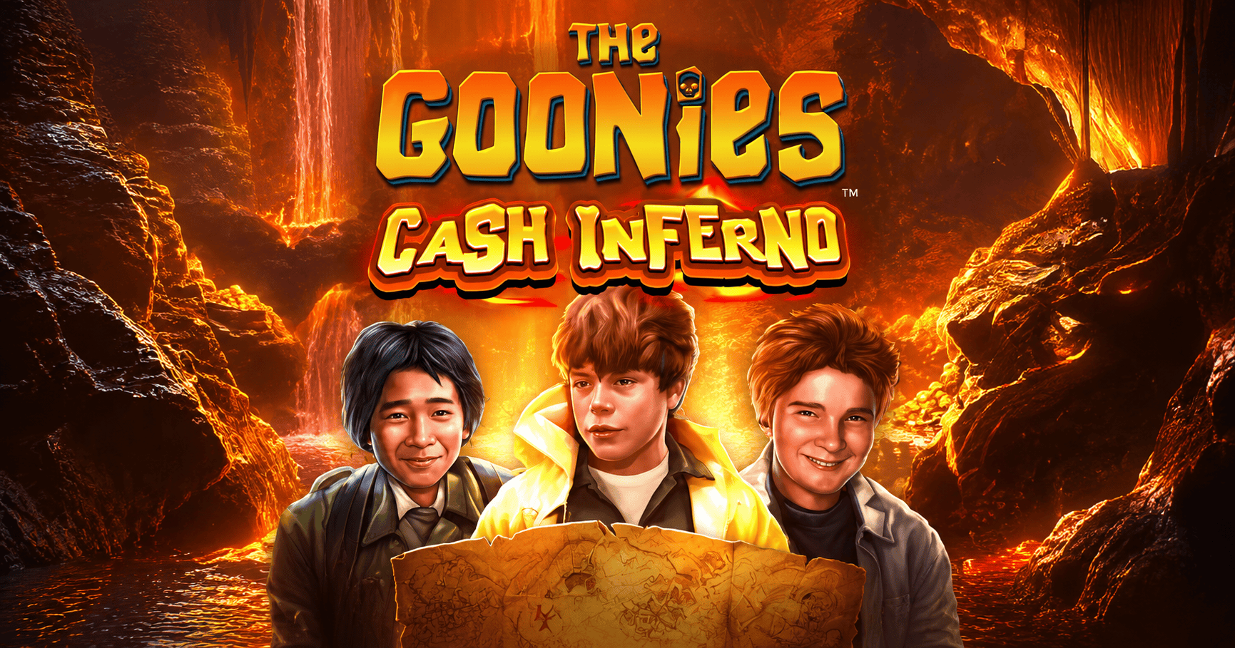The Goonies Cash Inferno Slot Demo by Blueprint Gaming slot cover image
