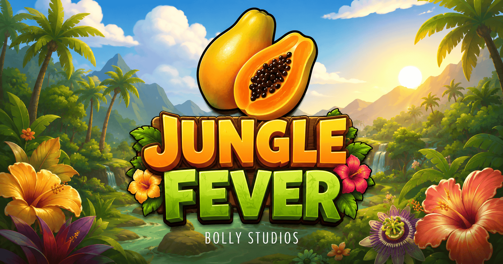 Jungle Fever Slot Demo by Bolly Studios slot cover image