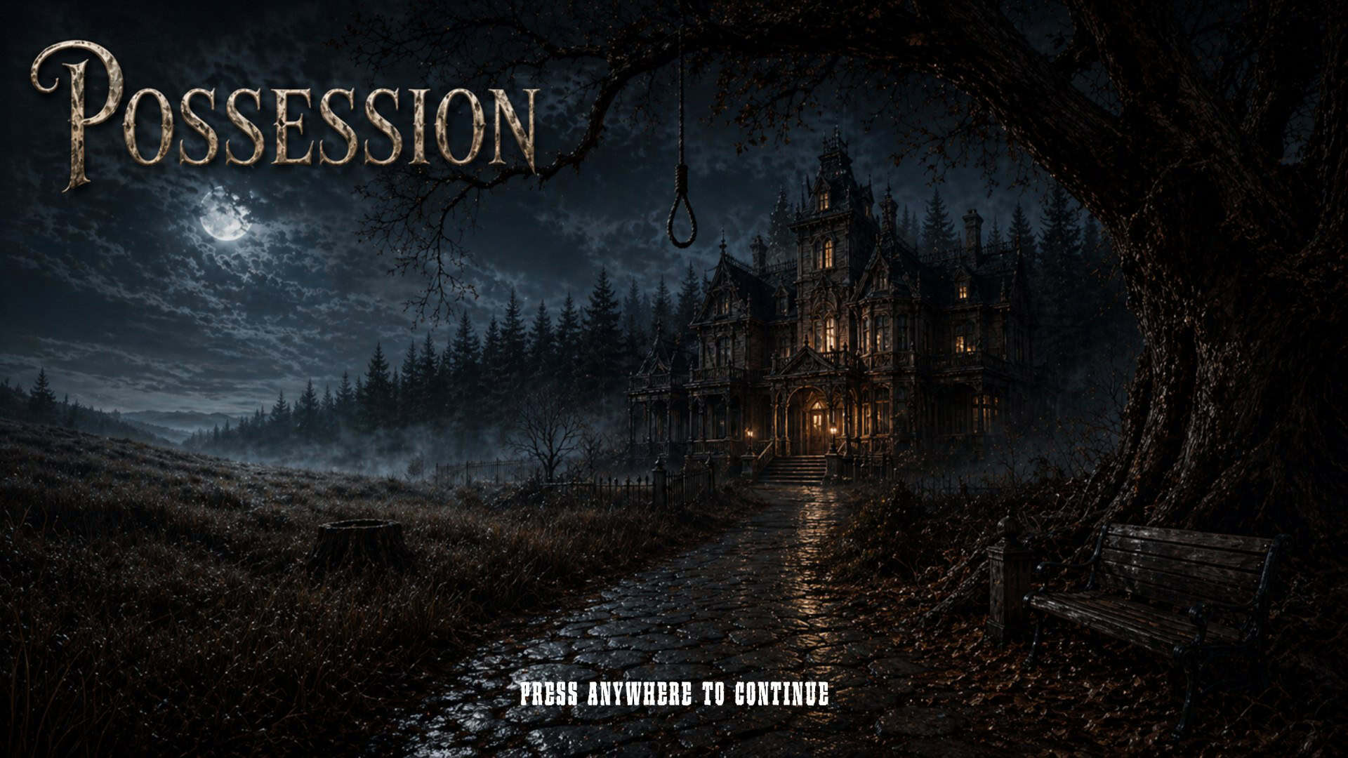 Possession slot intro screen
