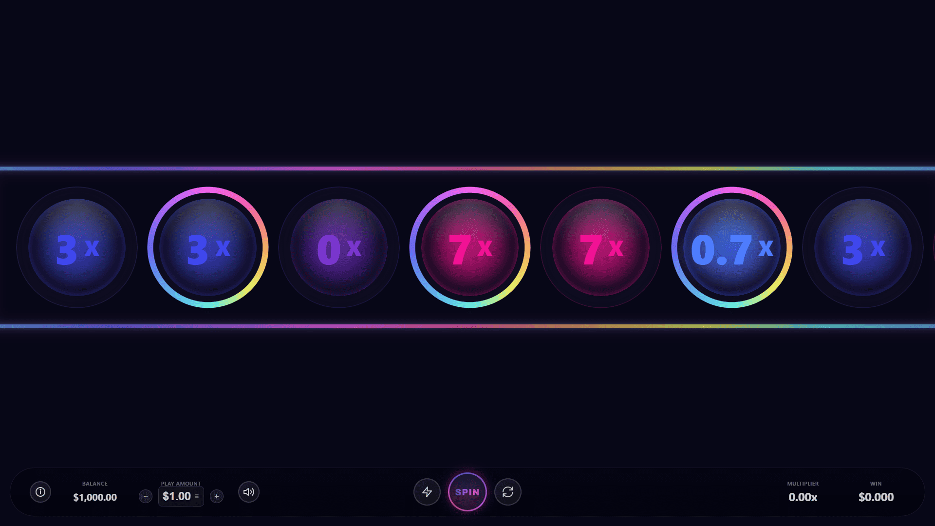 Money Multiplier slot gameplay reels