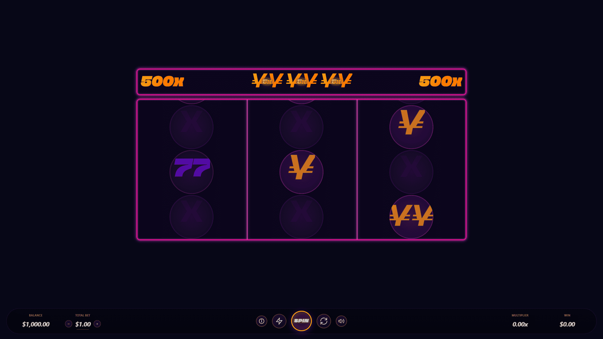 Ultra Money 777 slot gameplay reels