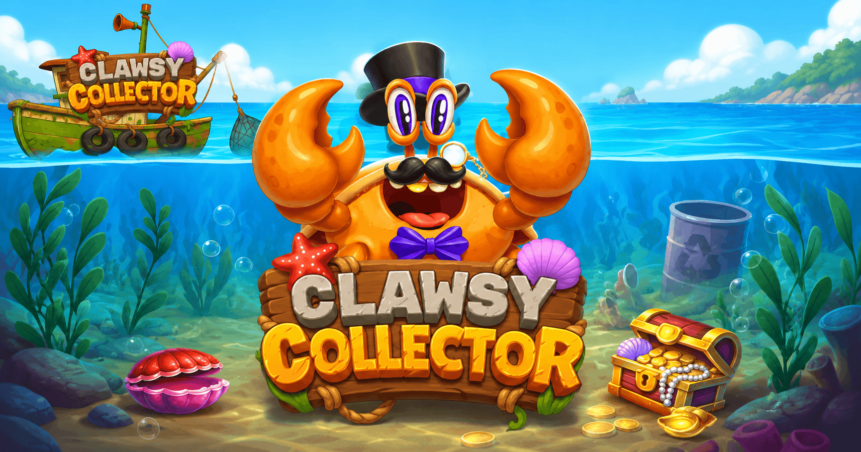 Crabby Collector Slot Demo by Bullshark Games slot cover image
