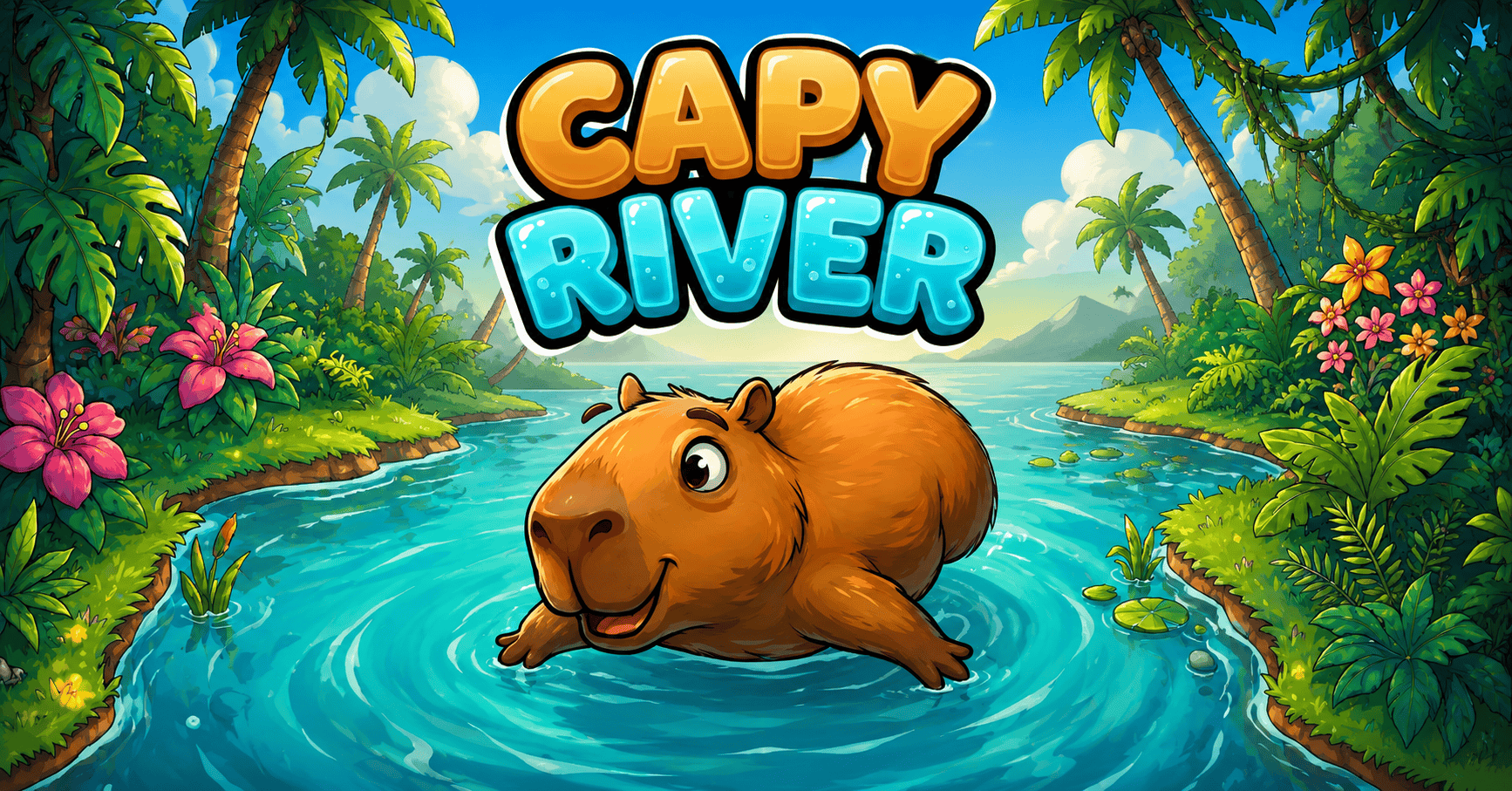 Capy river Slot Demo by Burp Games slot cover image