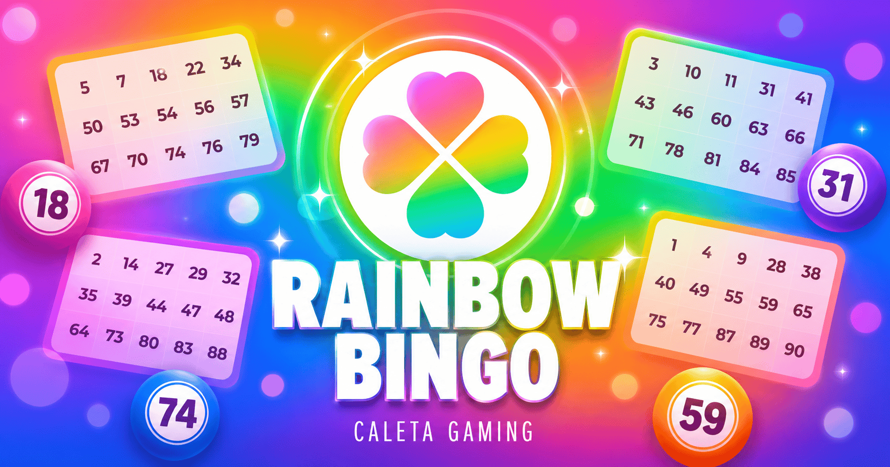 Rainbow Bingo Slot Demo by Caleta Gaming slot cover image