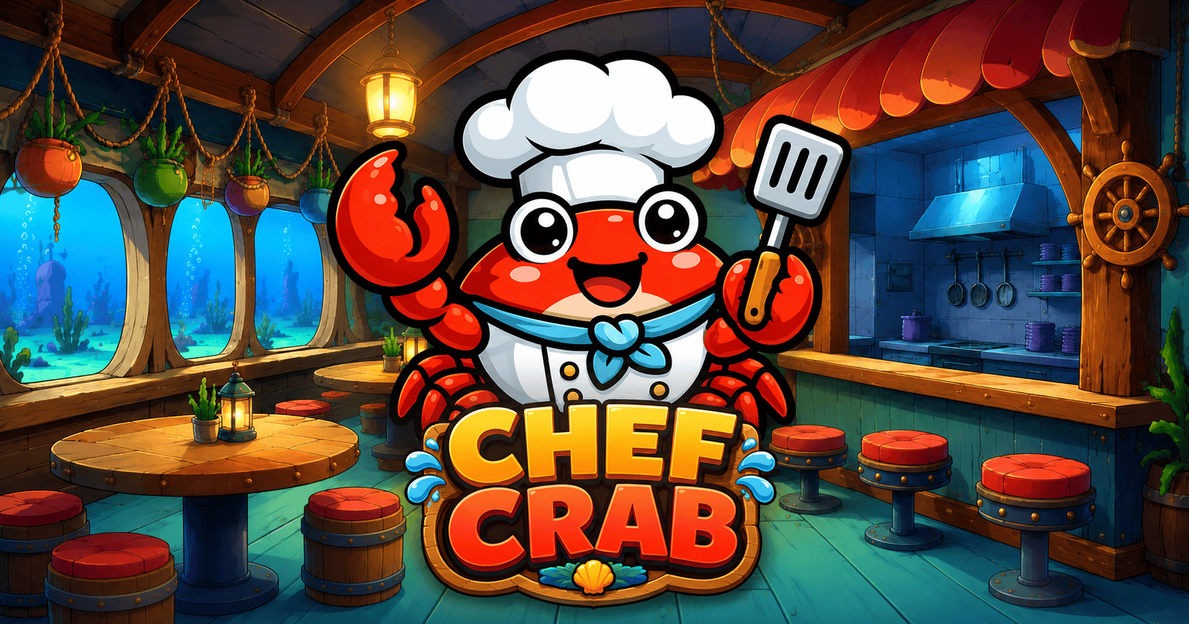 Chef Crab Slot Demo by Catville Games slot cover image