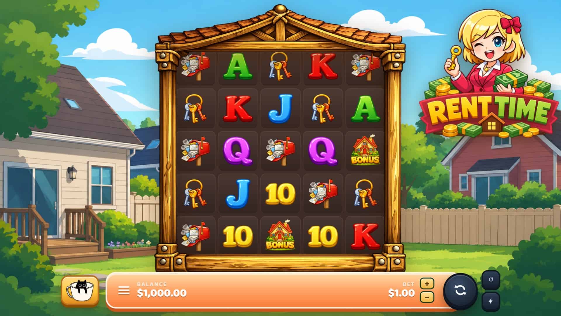 Rent Time slot gameplay reels