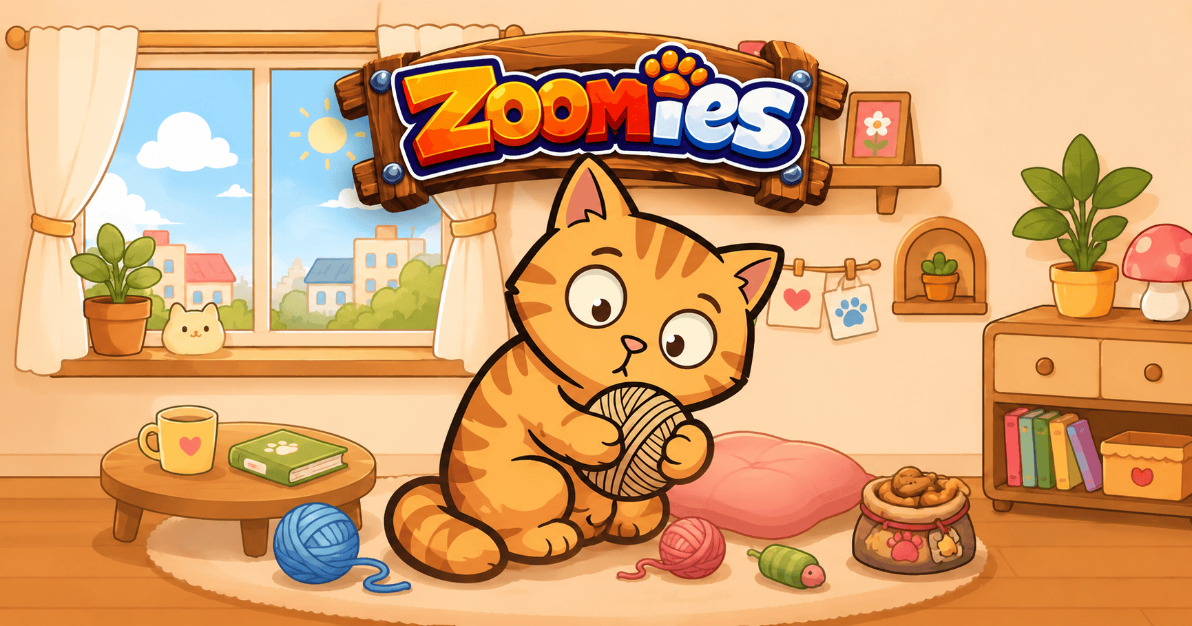 Zoomies Slot Demo by Catville Games slot cover image