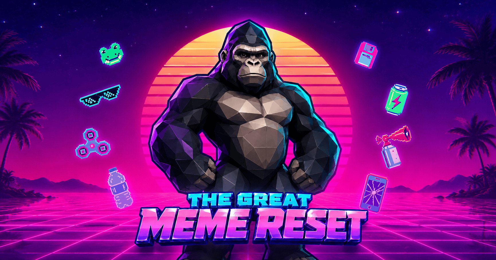The Great Meme Reset Slot Demo by Chud Studios slot cover image