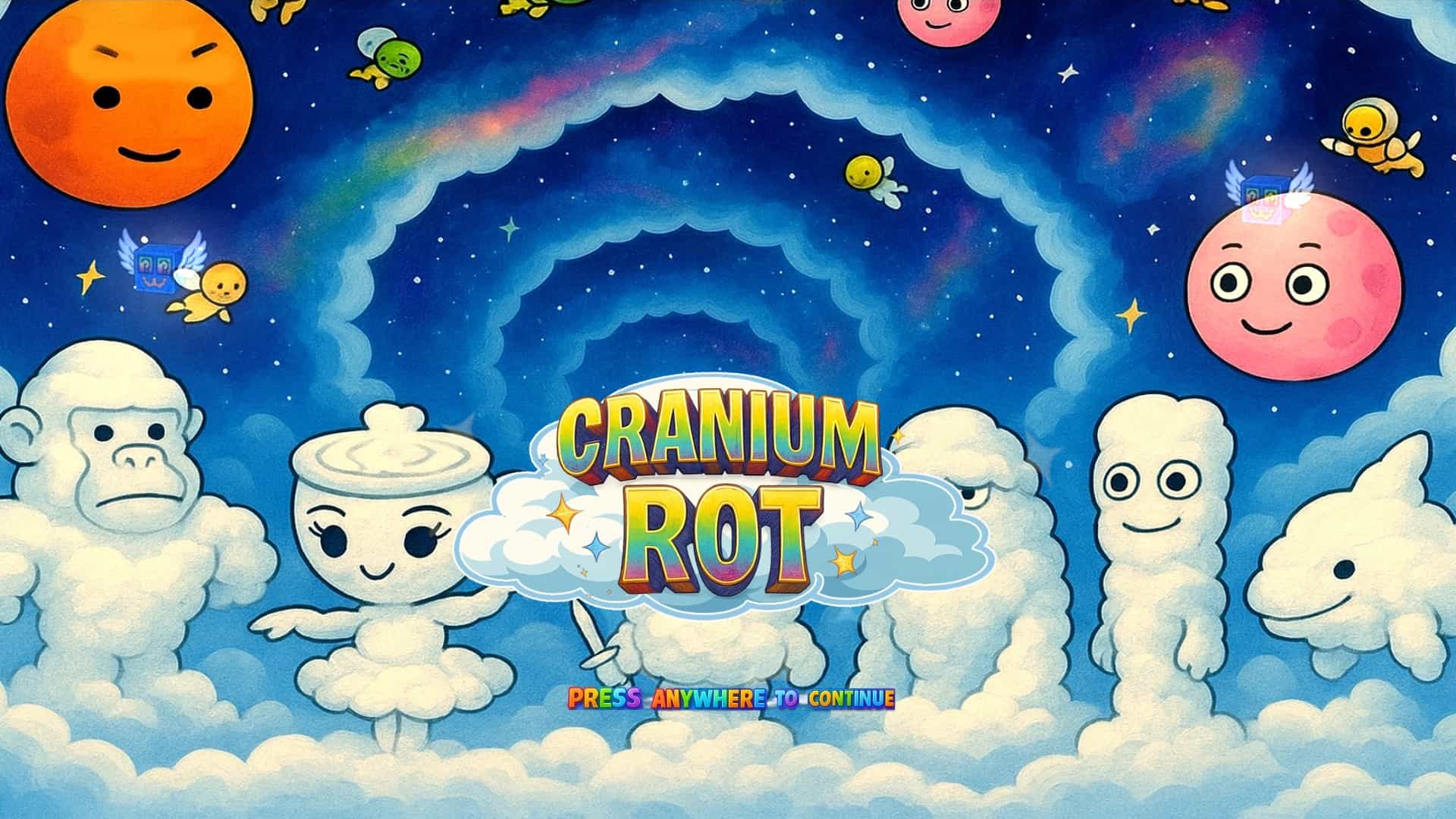Cranium Rot slot intro screen
