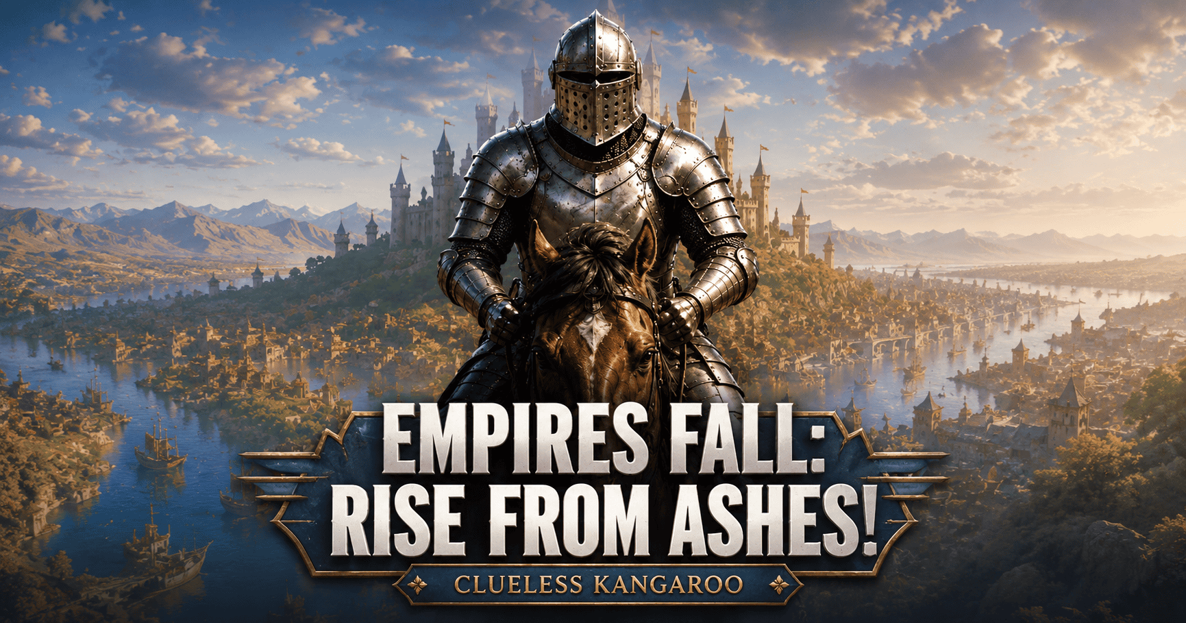Empires Fall: Rise from Ashes! Slot Demo by Clueless Kangaroo slot cover image