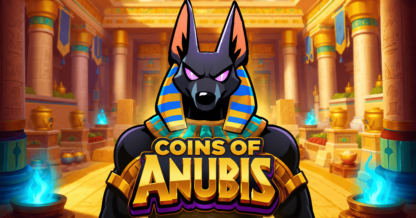 Coins of Anubis Slot Demo by Colorful Play slot cover image