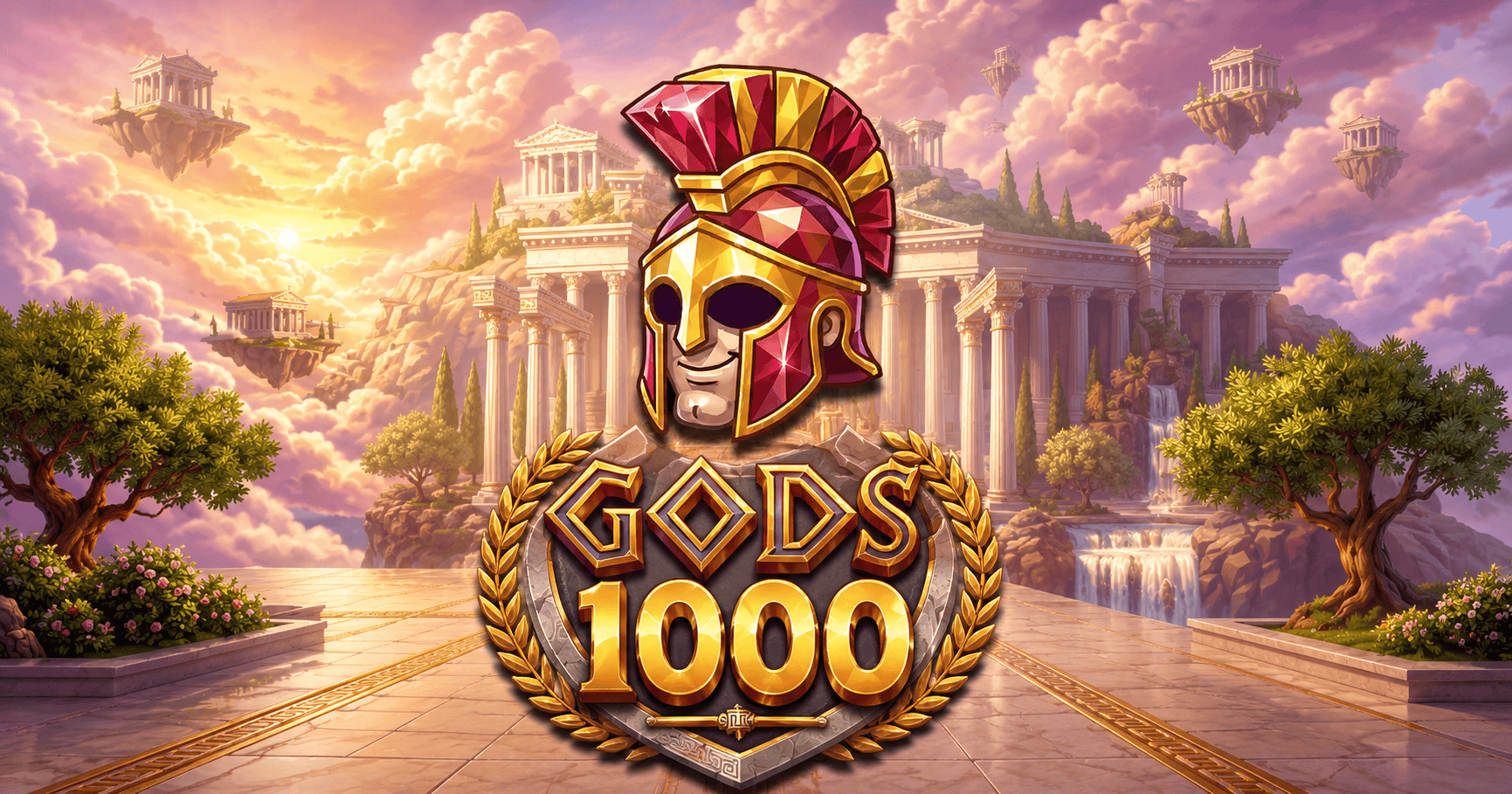 Gods 1000 Slot Demo by Colossus Studios slot cover image
