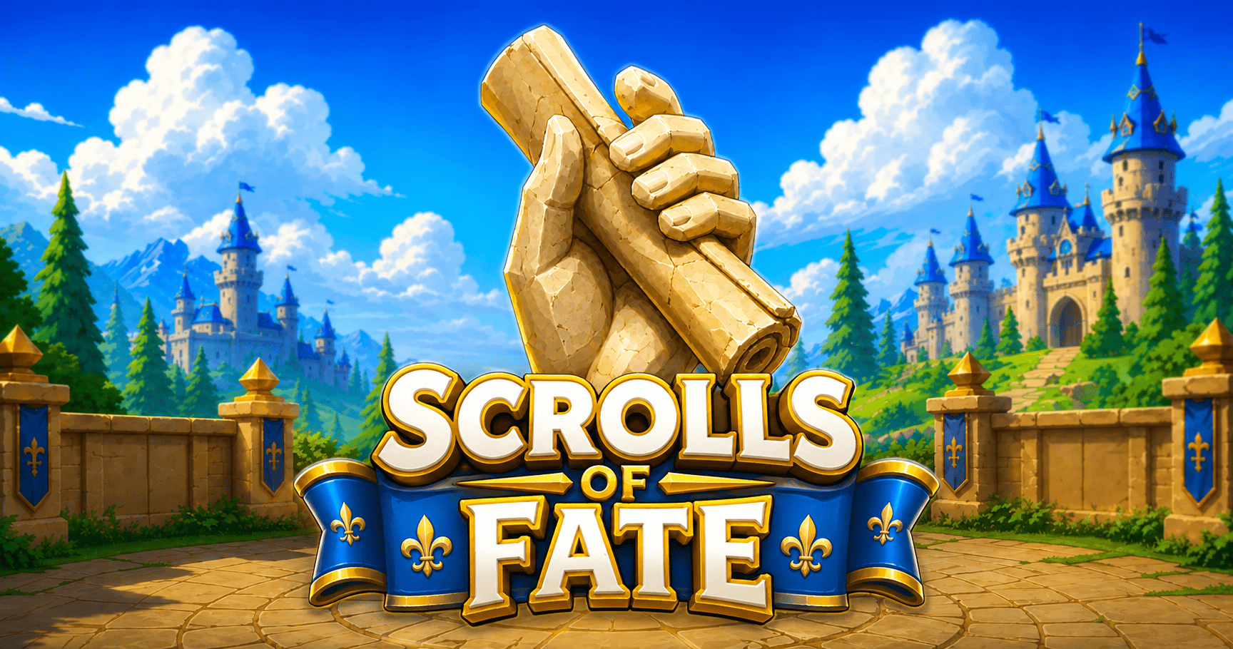 Scrolls of Fate Slot Demo by Comeback slot cover image