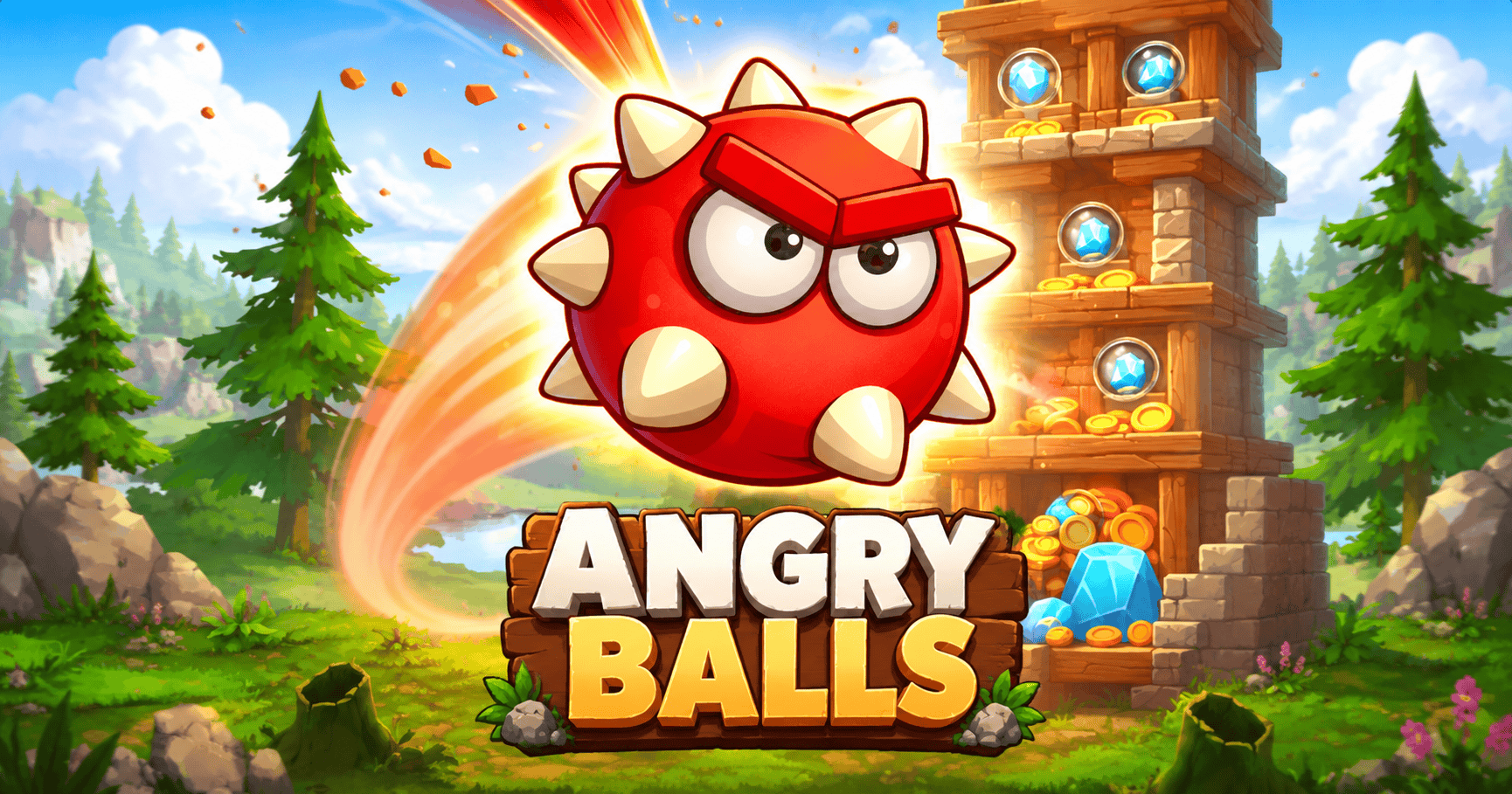 Angry Balls Slot Demo by Coreffect Interactive slot cover image