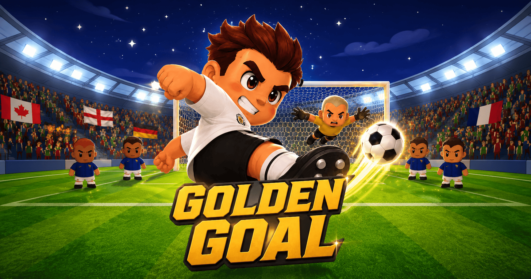 Golden Goal Slot Demo by Coreffect Interactive slot cover image